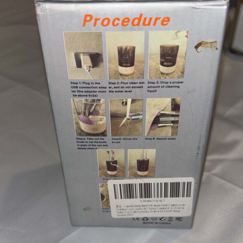 Automatic Makeup Brush Cleaner NWT - Picture 2 of 6